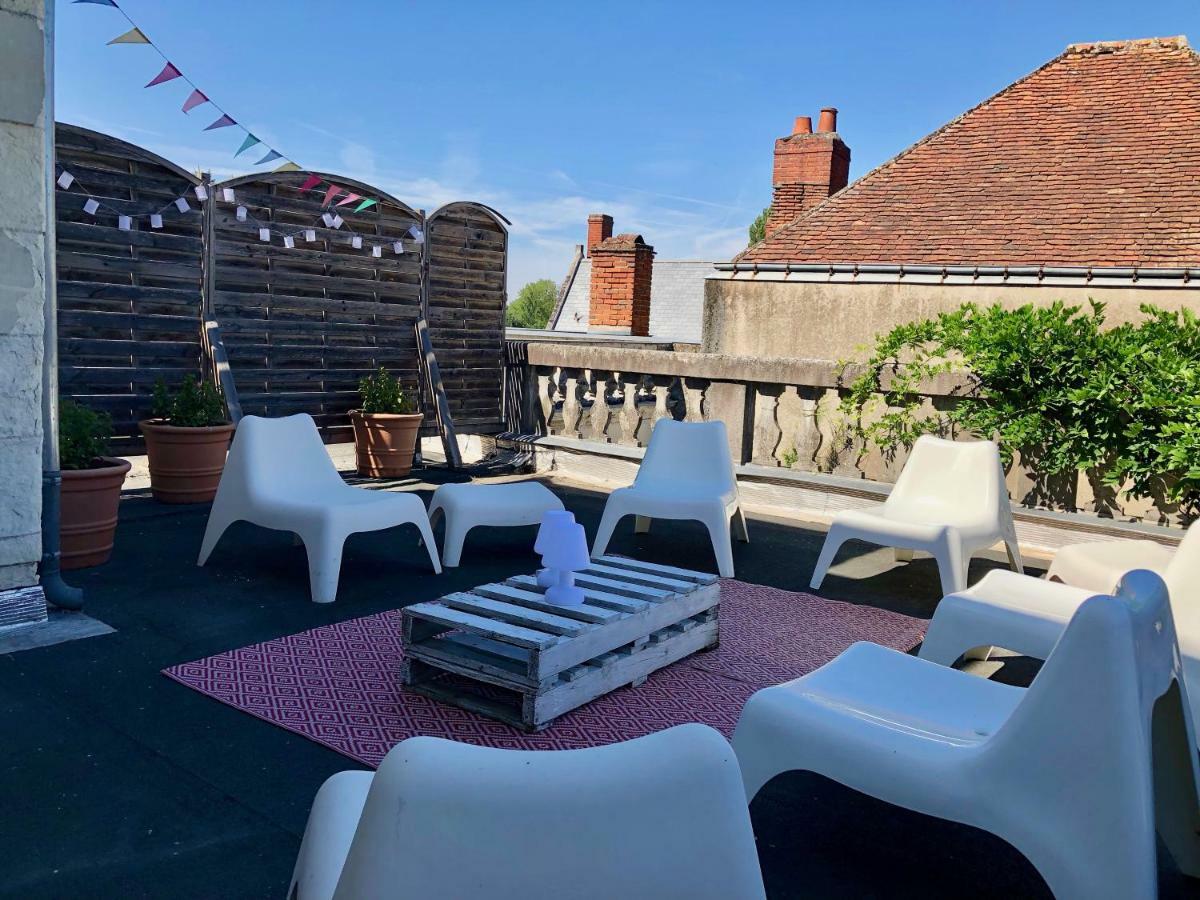La Terrasse Des Bords Du Cher Saint-Aignan  Buitenkant foto